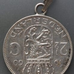 Alternative view of Zilveren rijksdaalder 1960 als hanger
