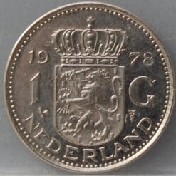 Alternative view of 1 Gulden 1978 mooi!